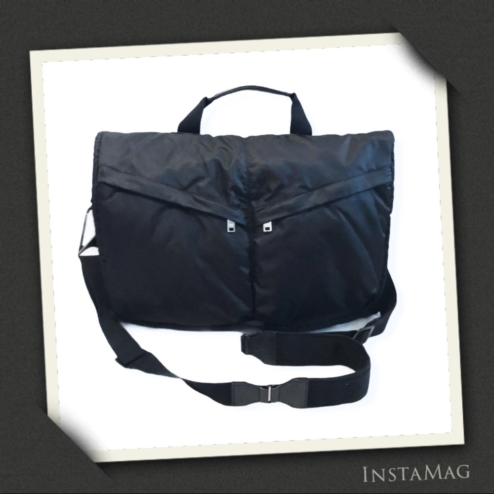 ⭐️HOST PICK⭐️ Y-3 Yohji Yamamoto + Adidas Black Messenger Bag